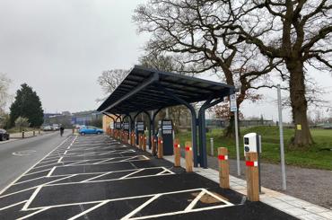 Polysolar Completes Flagship Transparent Solar EV Charging Hub at Bristol and Bath Science Park